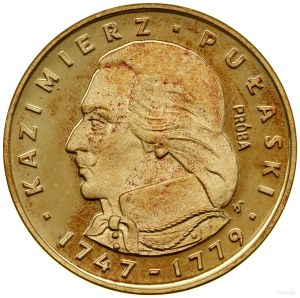 500 zloty, 1976, Warsaw; Kazimierz Pulaski (1747-17...