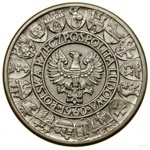 100 zloty, 1960, Varsovie ; Mieszko et Dąbrówka - stand...