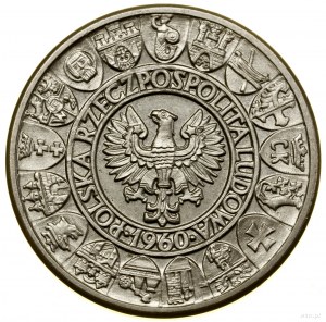 100 zloty, 1960, Warsaw; Mieszko and Dabrowa - stand...