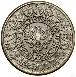 100 złotych, 1960, Warszawa; Mieszko i Dąbrówka - popie...