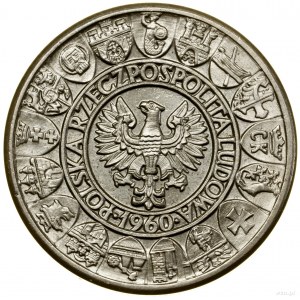 100 złotych (odmiana bez nominału), 1960, Warszawa; Mie...