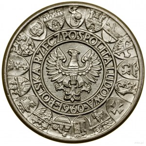 100 zloty (variété sans dénomination), 1960, Varsovie ; Mie...