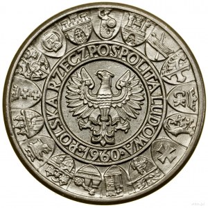 100 złotych (odmiana bez nominału), 1960, Warszawa; Mie...