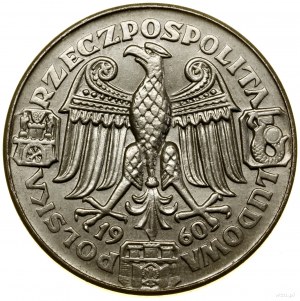 100 oro, 1960, Varsavia; Mieszko e Dąbrówka - capi...