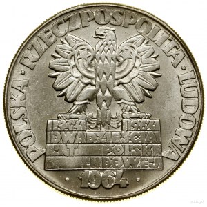 10 gold, 1964, Warsaw; Nowa Huta - Plock - Turoszó...