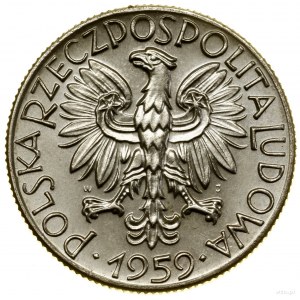 5 oro, 1959, Varsavia; Rybak, PRÓBA NIKIEL; Parchim...