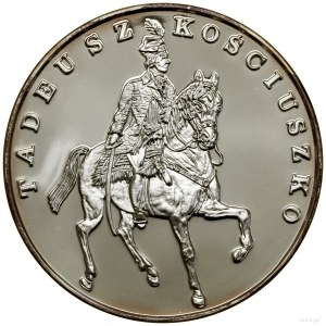 200.000 Gold, 1990, Solidarity Mint (USA); Tadeusz K...