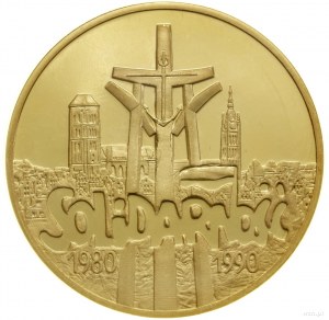 200 000 zlatých, 1990, americká mincovňa; Solidarita 1980-...