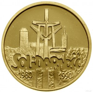 50 000 zlotys, 1990, Varsovie ; Solidarité 1980-1990 ; ...