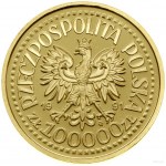 Sada mincí s Janem Pavlem II. na pozadí oltáře - 10.0...