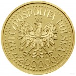 Set di monete con Giovanni Paolo II - sullo sfondo dell'altare - 10.0...