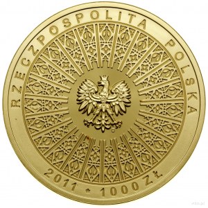 1000 zlatých, 2011, Varšava; blahorečenie Jána Pavla ...