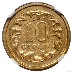 10 pennies, 2006, Warsaw; no inscription PRÓBA; Parchimowi...