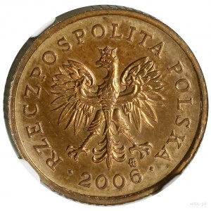 10 pennies, 2006, Warsaw; no inscription PRÓBA; Parchimowi...