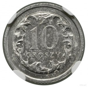 10 groszy, 2006, Warschau; ohne Inschrift PRÓBA; Parchimowi...