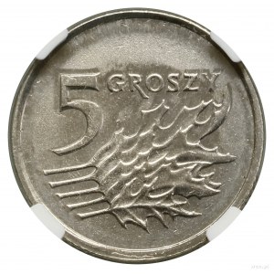 5 groszy, 2006, Warschau; keine Inschrift PRÓBA; Parchimowic...