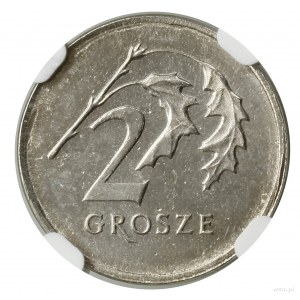 2 centesimi, 2005, Varsavia; senza iscrizione PRÓBA; Parchimowic...