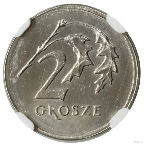 2 centesimi, 2006, Varsavia; senza iscrizione PRÓBA; Parchimowic...