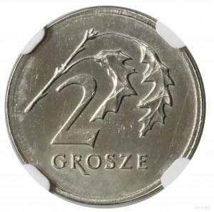 2 groše, 2006, Varšava; bez nápisu PRÓBA; Parchimowic...