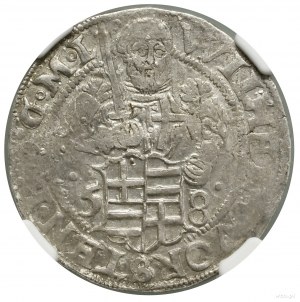 1/2 Mark, 1558, Riga; Haljak 367 (4R), Neumann 278; mi...