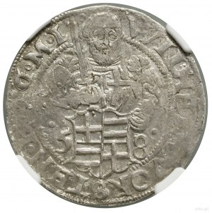1/2 značky, 1558, Riga; Haljak 367 (4R), Neumann 278; mi...
