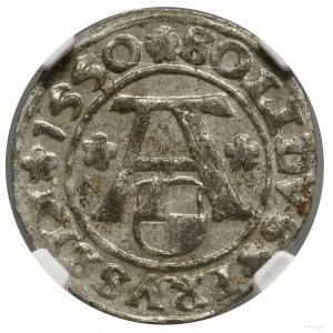 Szeląg, 1550, Królewiec; Kop. 3761 (R), Slg. Marienburg...