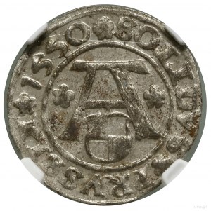 Szeląg, 1550, Królewiec; Kop. 3761 (R), Slg. Marienburg...