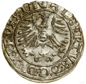 Szeląg, 1558, Królewiec; Kop. 3768 (R), Slg. Marienburg...