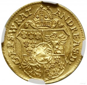 Ducat, no date, Nysa; Av: Five-field escutcheon ...