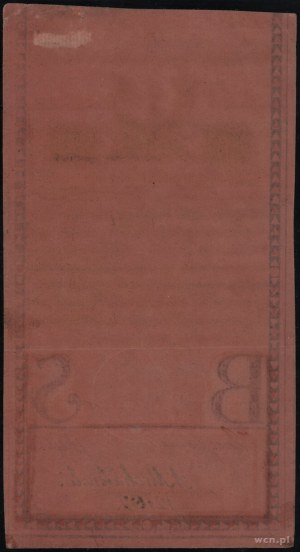 100 złotych polskich, 8.06.1794; seria C, numeracja 121...
