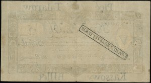 5 Taler 1.12.1810; Unterschrift des Kommissars: Antoni Kochanows...