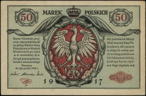 50 polnische Mark, 9.12.1916; 