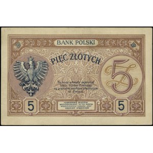 5 gold, 28.02.1919; series 47.B., numbering 014,426; ...