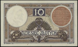 10 złotych, 28.02.1919; seria 11.A., numeracja 080312, ...