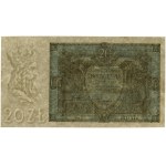 20 zlatých, 1.03.1926; série X, číslování 0031344; Luco...