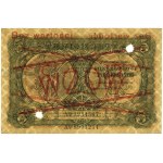 5 zloty, 1.05.1925; series A, numbering 1234567 / 8901....