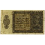1 zloty, 1.10.1938; IK series, numbering 8161086; Lucow ...