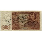 100 zlotých, 15.08.1939; séria A, číslovanie 012345; cza...