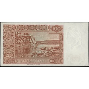 100 zloty, 15.08.1939; K series, numbering 043024; Luc...