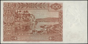 100 oro, 15.08.1939; serie K, numerazione 043024; Luc...