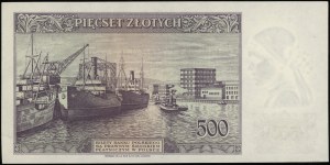 500 zloty, 15.08.1939; series C, numbering 599014; Luc...