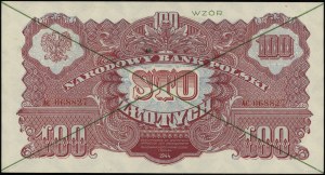 100 Gold, 1944; in OBVIOUS-Klausel, Serie AC, n...