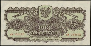 5 gold, 1944; in kluazuli OBVIOUS, replacement series....