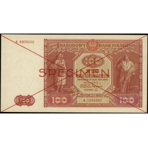 100 oro, 15.05.1946; serie A, numerazione 8900000 / 1...