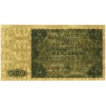 20 złotych, 15.07.1947; seria A, numeracja 0000000; Luc...