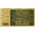 20 zloty, 15.07.1947; series A, numbering 0000000; Luc...