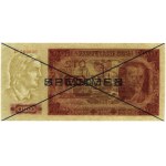100 zloty, 1.07.1948; D series, numbering 123456 / 789....