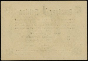 1 gulden, 22.10.1923; seria B, numeracja 087402, bez st...