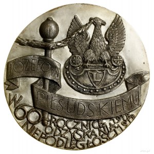Medal na pamiątkę 60. rocznicy odzyskania niepdległości...