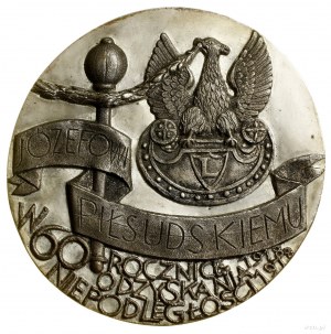 A medal to commemorate the 60th anniversary of the Independence...